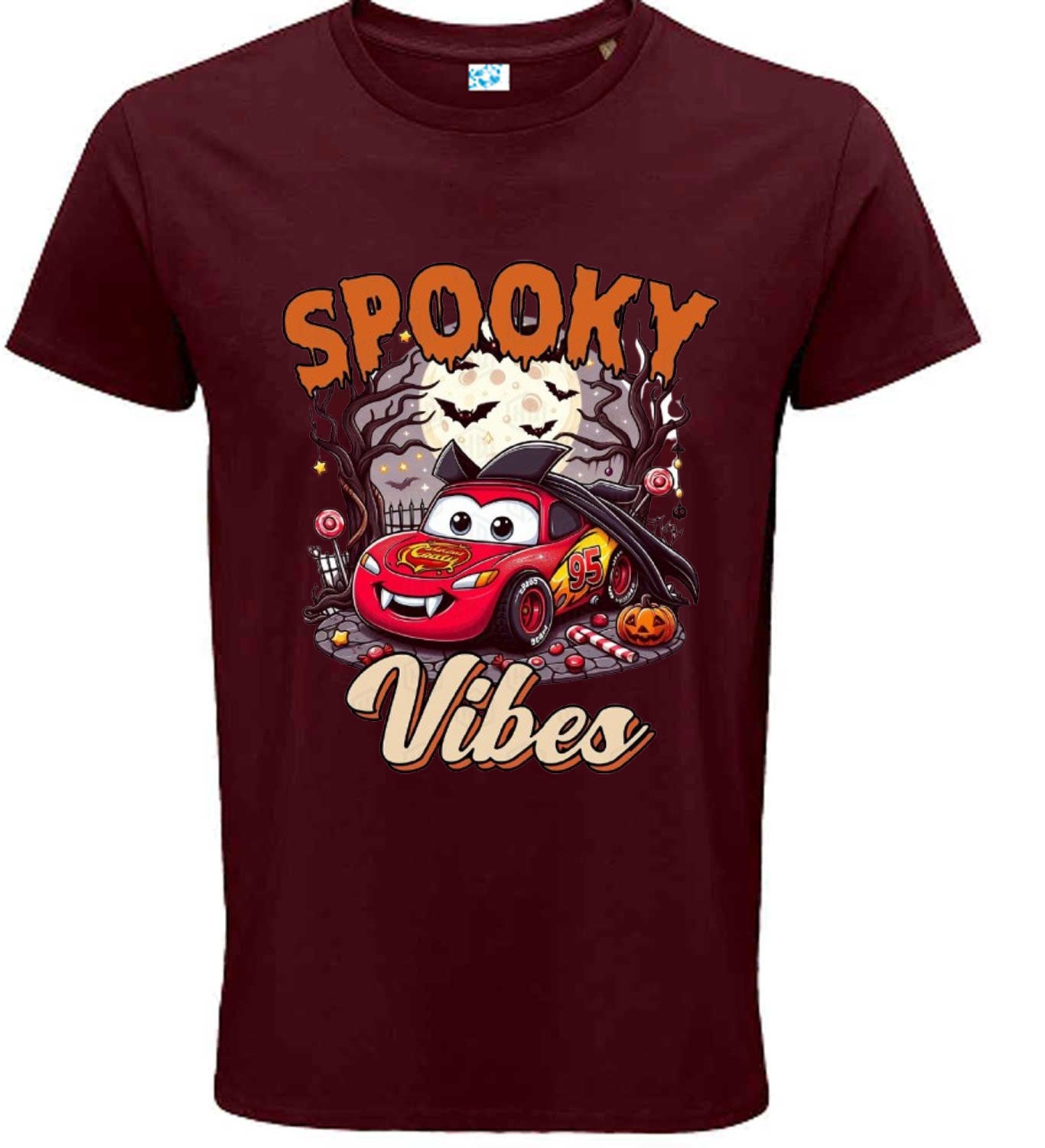 Spooky Car Vibes Halloween Graphic T-Shirt