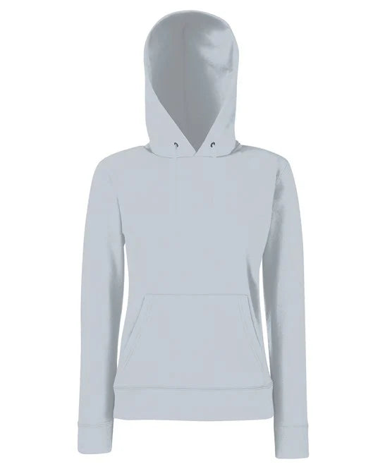 Heather Grey SS038 women's hooded sweatshirt