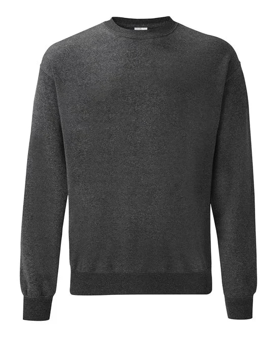 Dark Heather Grey SS200 men's sweatshirt
