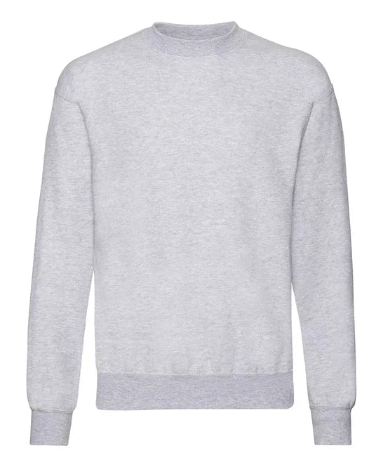 Heather Grey SS200 men's sweatshirt