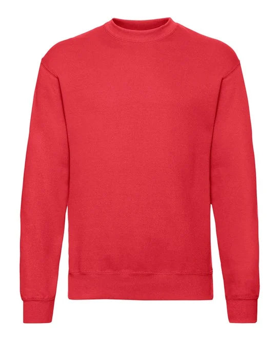 Red SS200 men's sweatshirt