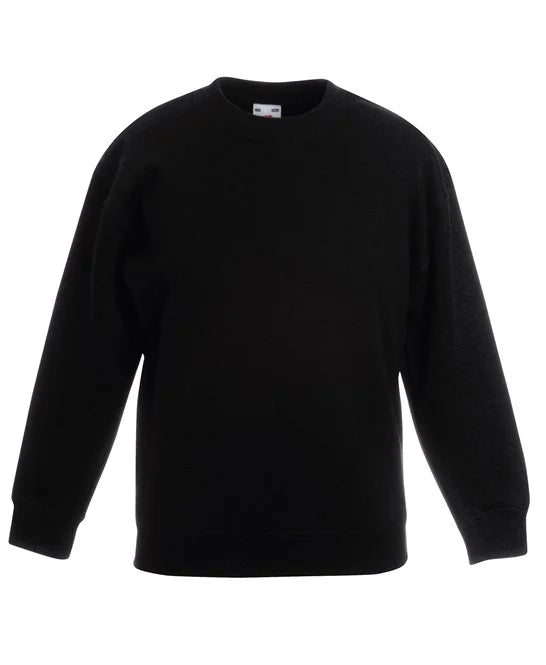 Black SS201 kids sweatshirt