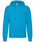 Azure Blue SS224 hooded sweatshirt