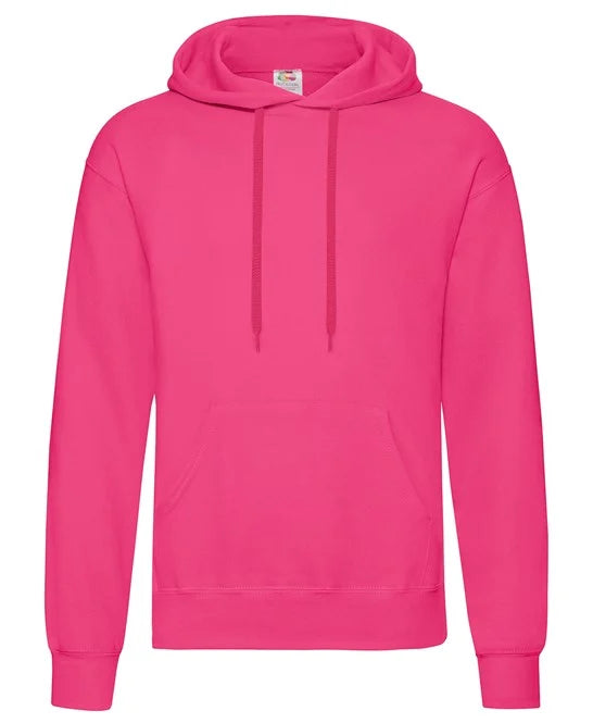 Fuchsia SS224 hooded sweatshirt
