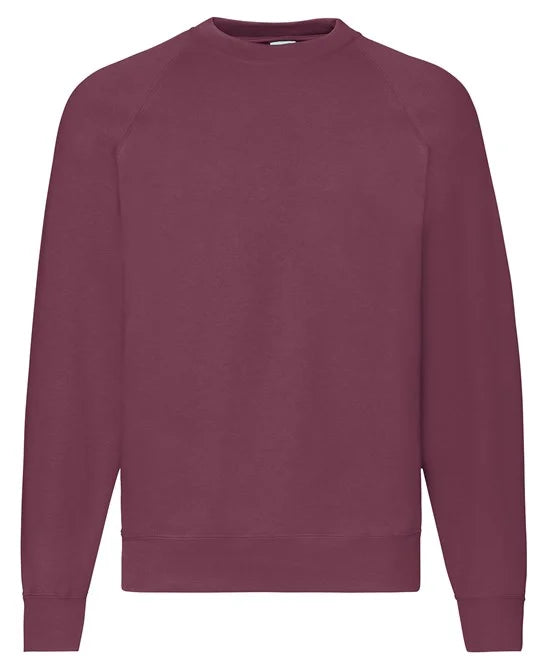 Burgundy SS270 men's sweatshirt