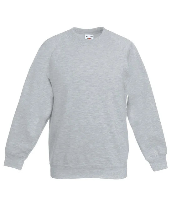 Heather Grey SS271 kids sweatshirt