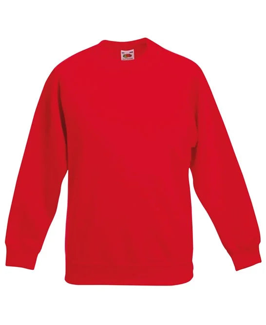 Red SS271 kids sweatshirt