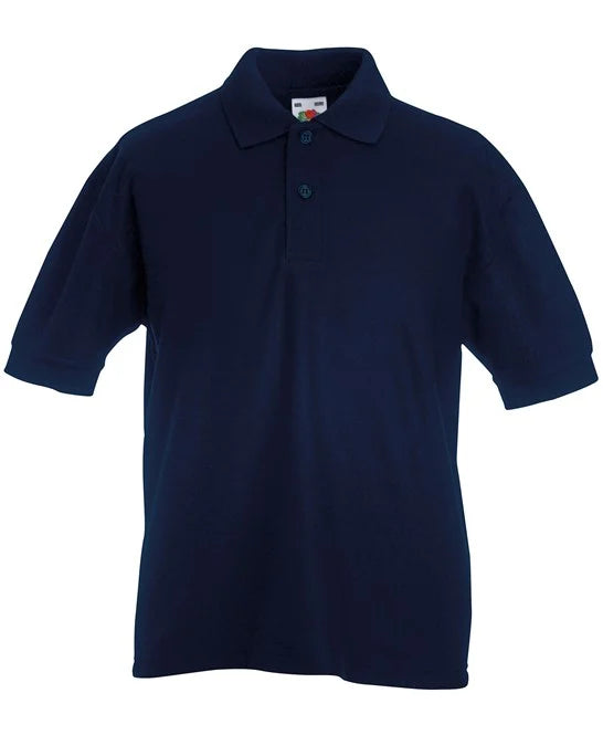 Deep Navy SS417 kids polo shirt