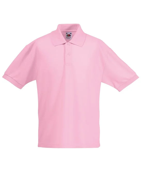 Light Pink SS417 kids polo shirt