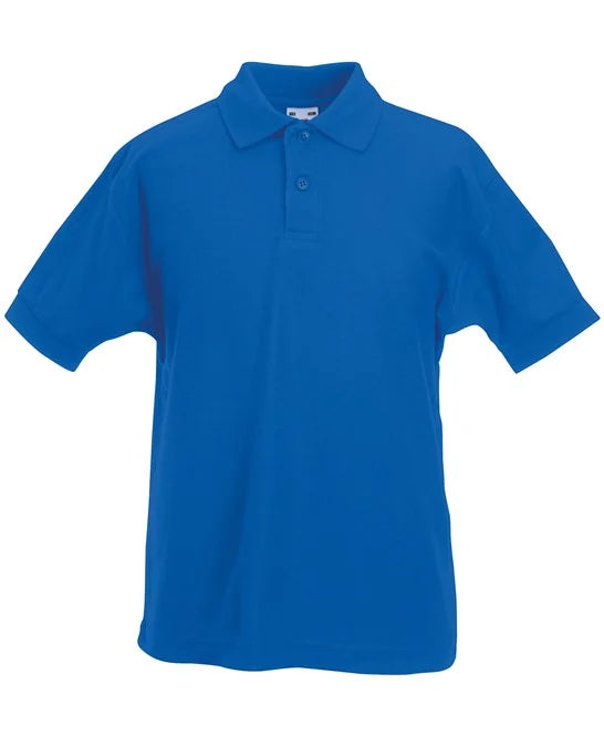 Royal Blue SS417 kids polo shirt