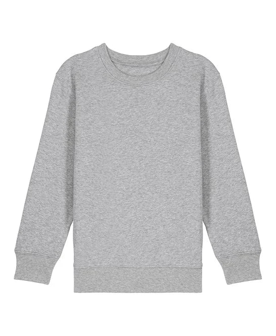 Heather Grey SX704 kids sweatshirt
