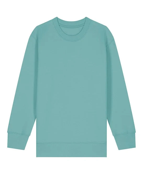 Teal Monstera SX704 kids sweatshirt