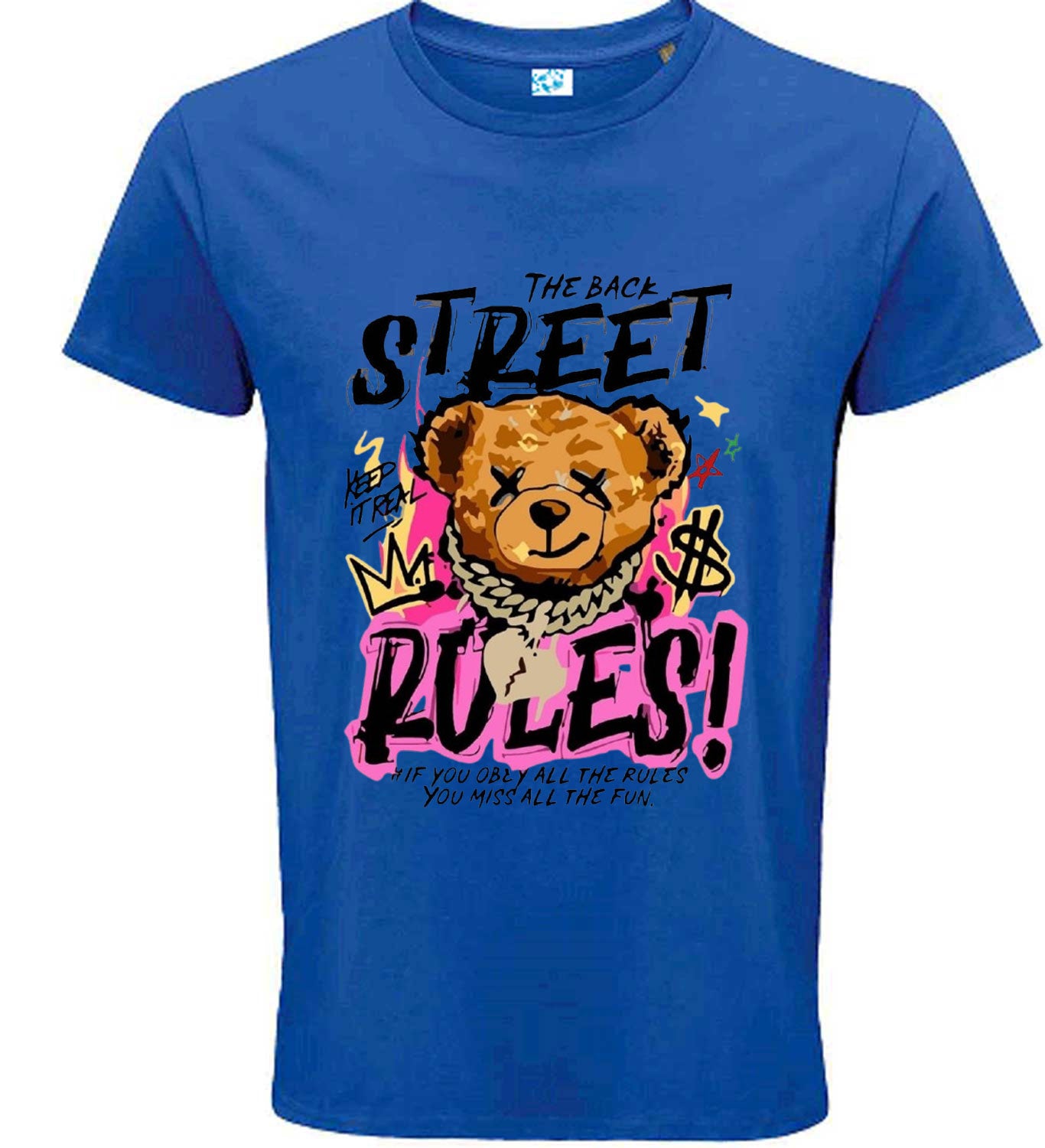 Street Rules Bear T Shirt
