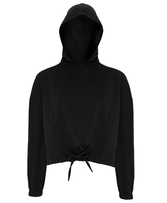 Black TR085 women's hooded sweatshirt