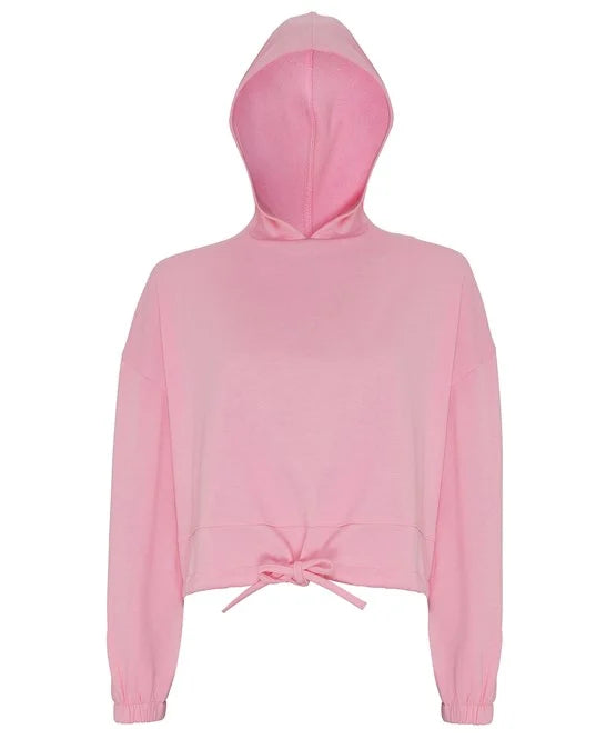 Light Pink TR085 women's hooded sweatshirt