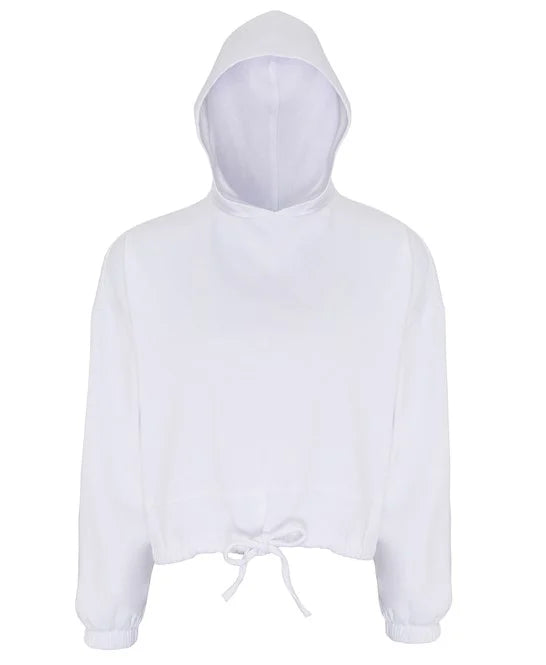 White TR085 women's hooded sweatshirt