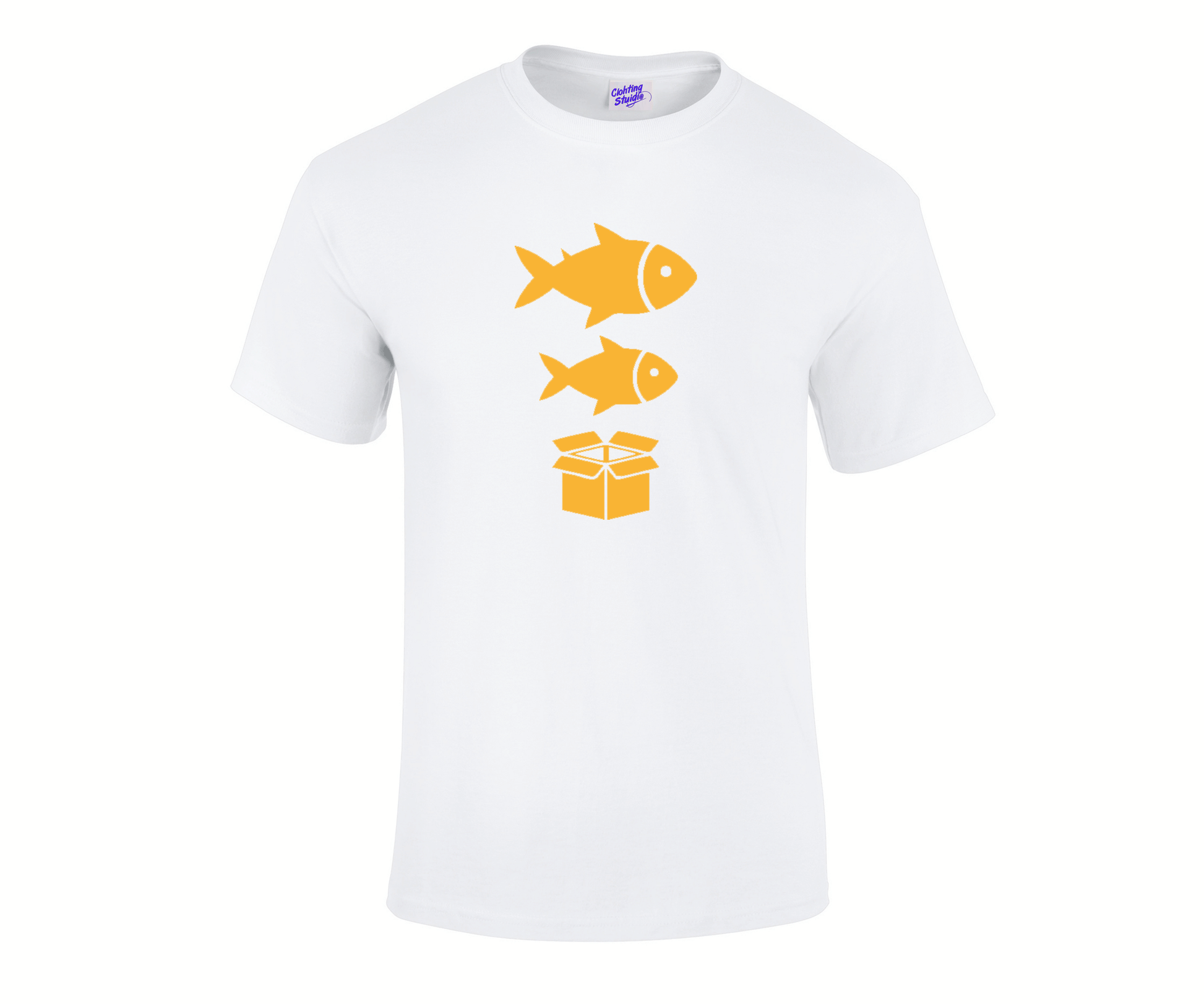 Fish Out of the Box – Funny Graphic T Shirts