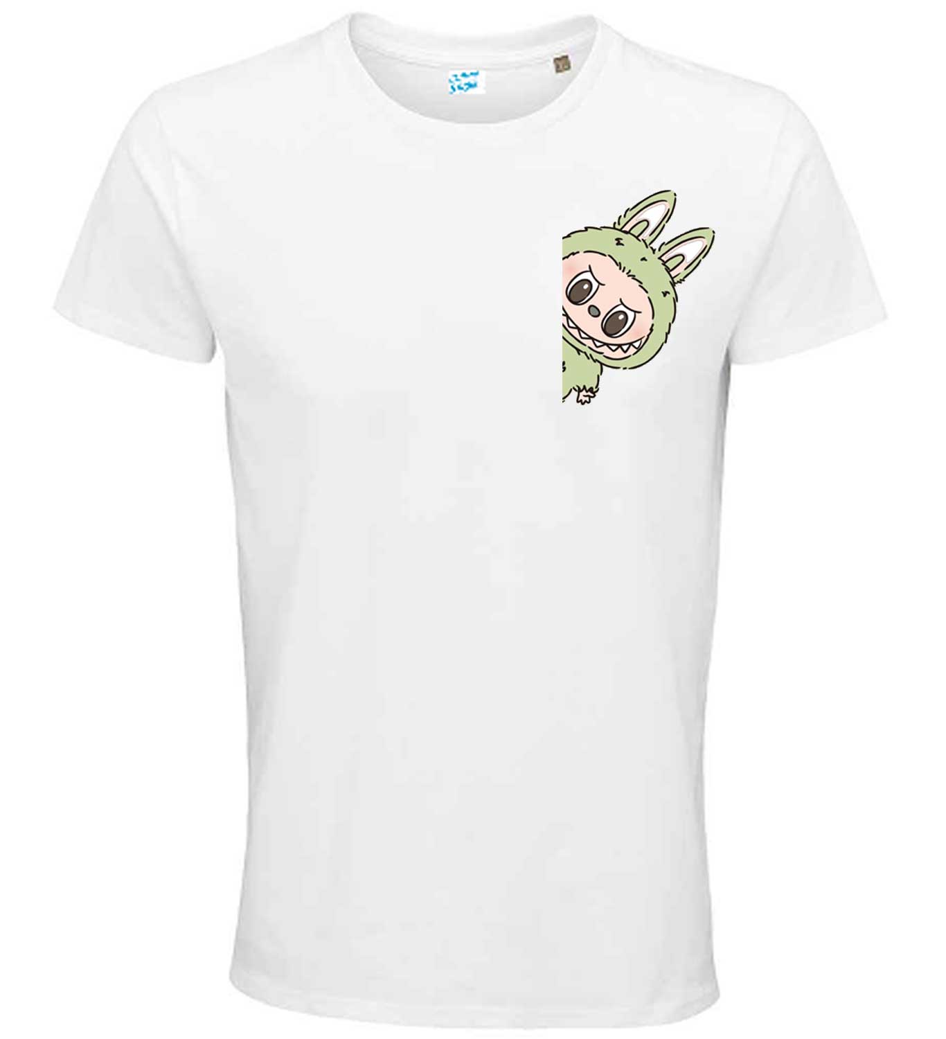 Labubu Peeking T-Shirt – Cute Meets Cool D2