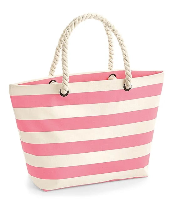 Natural / Pink WM680 tote bag