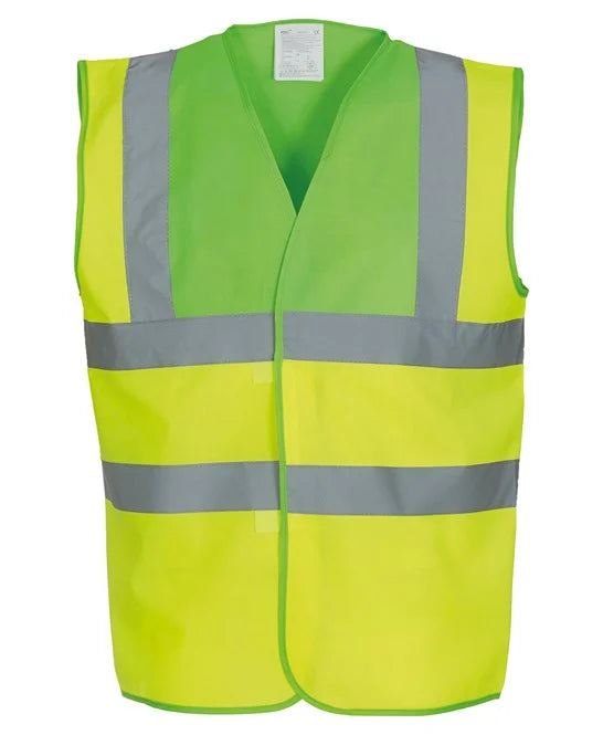 Lime Yoke / Yellow YK001 high visibility vest