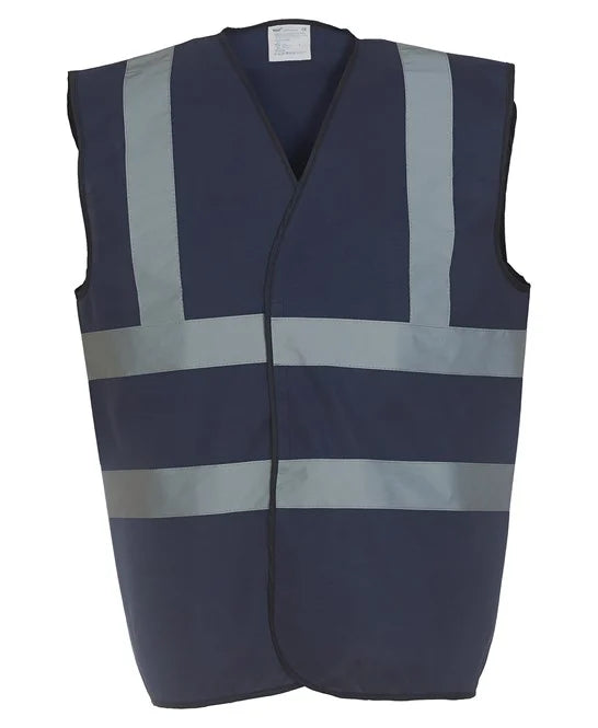 Navy YK001 high visibility vest