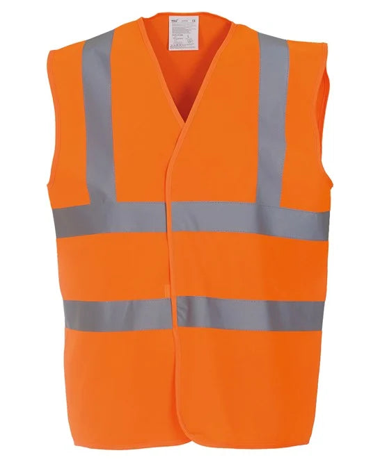 Orange YK001 high visibility vest