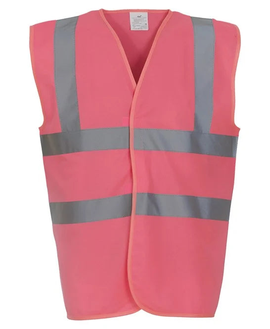 Pink YK001 high visibility vest