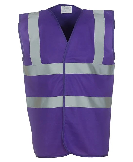 Purple YK001 high visibility vest