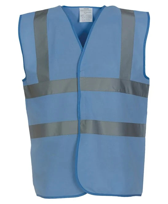 Sky Blue YK001 high visibility vest