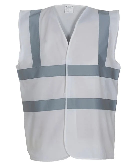 White YK001 high visibility vest