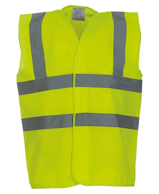 Yellow YK001 high visibility vest